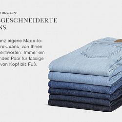 Jeans nach Maß