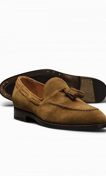 Wildleder Loafer nach Maß