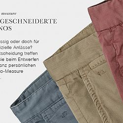 Chinos Maßhosen