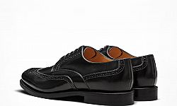 derby gelocht schwarz nach maß