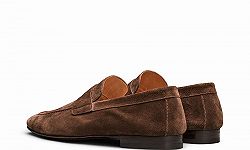 Flex Penny loafer velour nach maß
