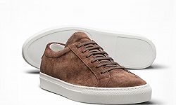 Chocoltae brown light suede sneakers
