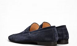Penny loafer Maßschuhe velour