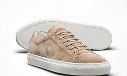 sneakers taupe suede