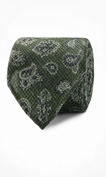 paisley wolle krawatte