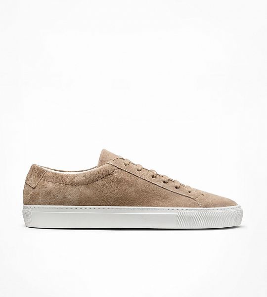 sneakers taupe suede